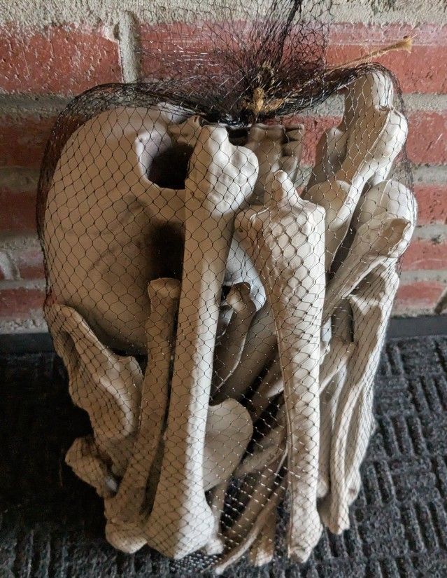 Bag Of Bones Halloween Decor 