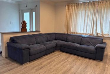 Electric Reclining Sectional Sofa Set - MUST SELL