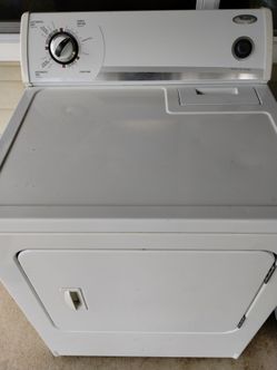 Whirlpool electric dryer