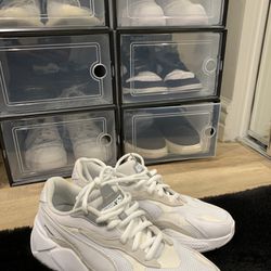 RS-X Efekt Premium Sneaker WHITE- BEIGE US MENS SIZE 10