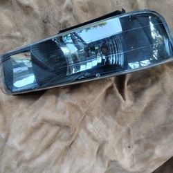 Chevy HeadLight Inserts Smoked New