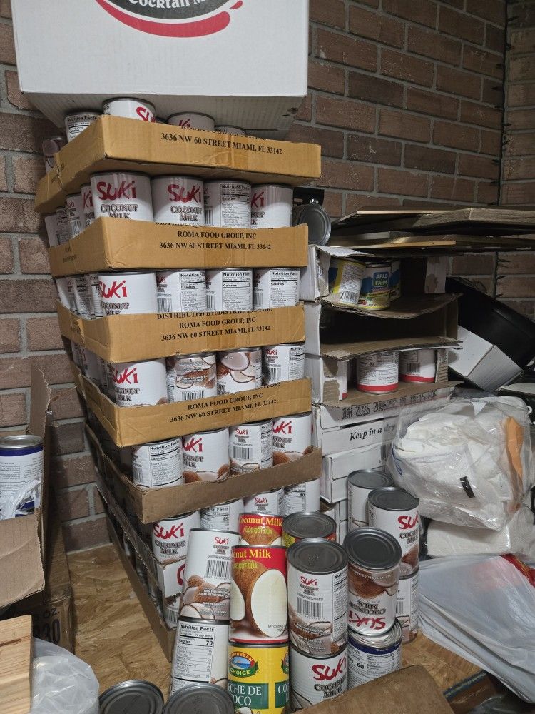 Milk (Evaporated,  Condensed, Coconut)