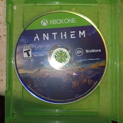 Xbox one ANTHEM