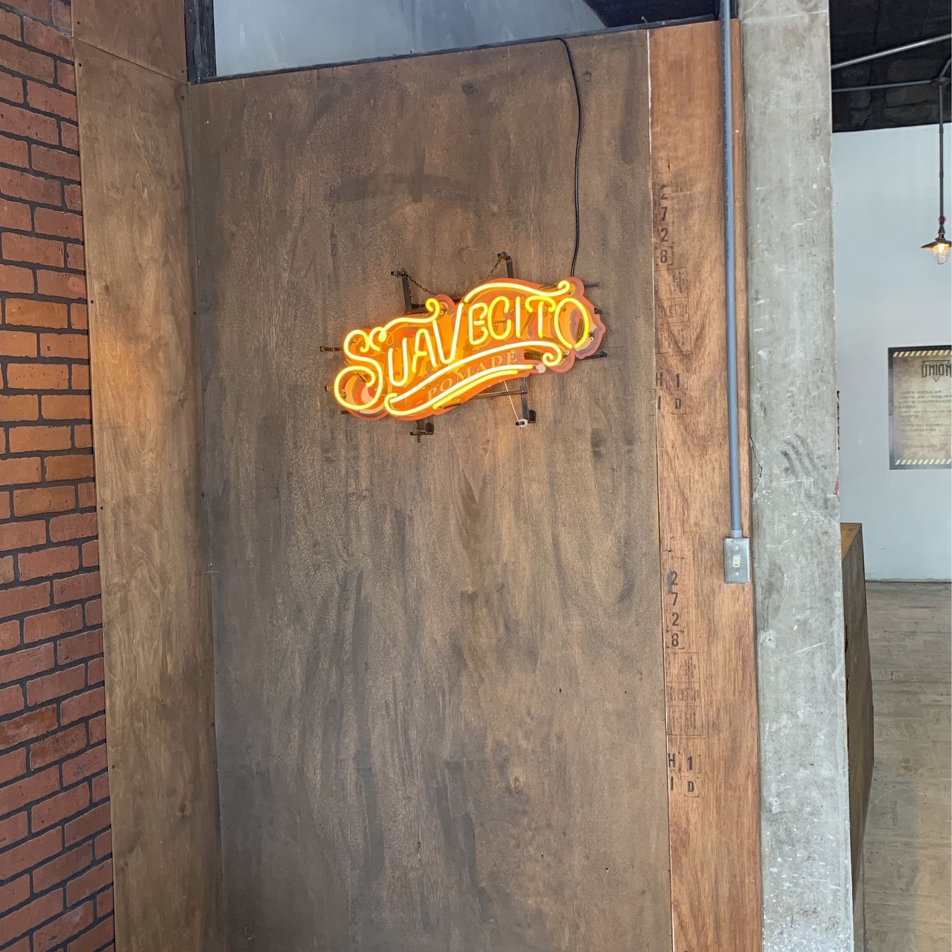 Suavecito Barber Neon Sign