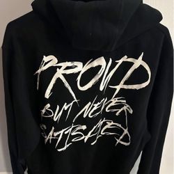 Alphalete Black Hoodie Size Adult M Medium 