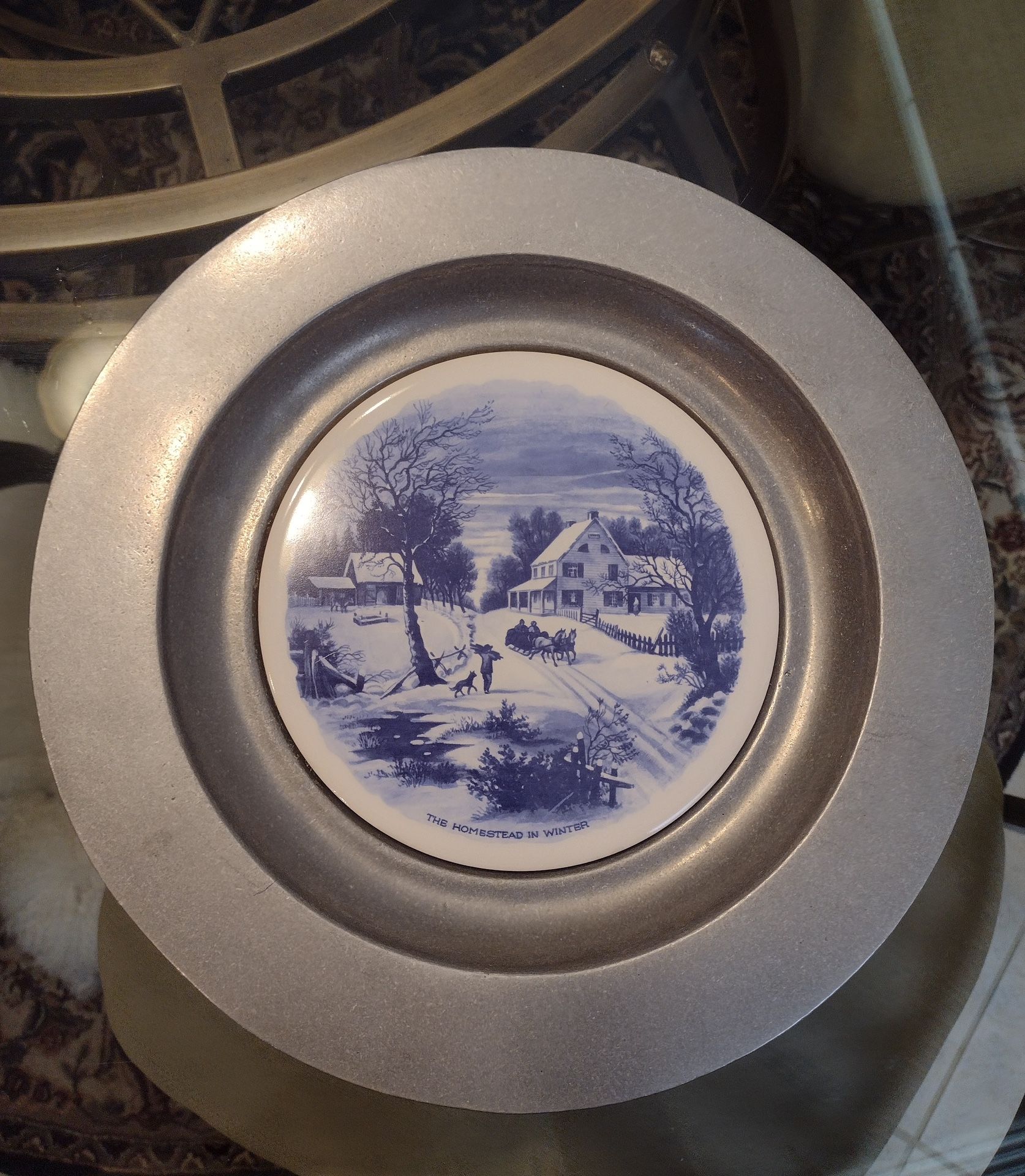 Decorative Plate By H & R Johnson, Made In England