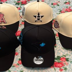 Snap backs and fitted hats