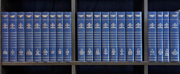 The Annals of America 21 Volume Encyclopedia Set (1493–1986) Vintage Series