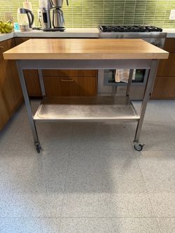 Chef kitchen utility cart