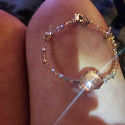 Beautiful Handcrafted Crystal Bracelet
