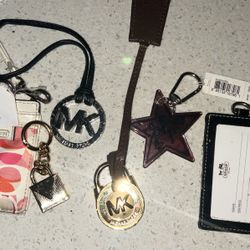 Michael Kors & Coach Lanyards and Keychains 