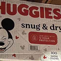 Huggies Size 2 Box Of Diapers 