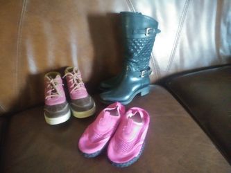 Girl shoes size 10 toddler all $5