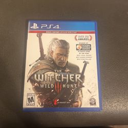 The Witcher 3: Wild Hunt PS4