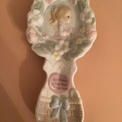 PRECIOUS MOMENTS SPOON REST KITCHEN DECOR