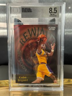 1997-98 Fleer Rookie Rewind Kobe Bryant #3 BGS 8 NM-MT