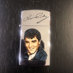 Elvis Presley Portrait Signature Zippo Lighter New