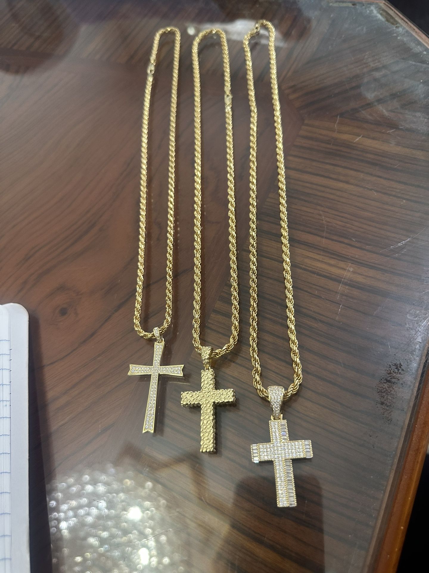 3 Silver Chain With Charm