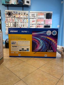 Element 65" 4K UHD Smart Xumo TV Brand New