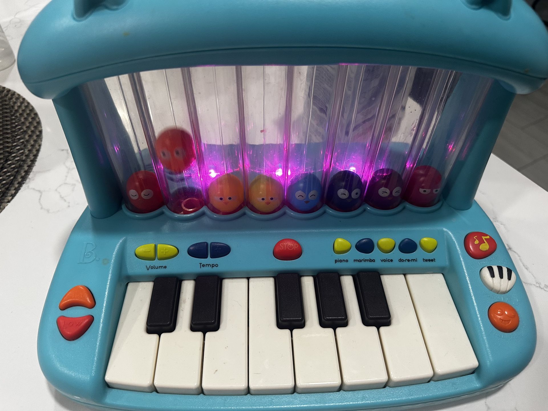B. toys Toy Piano for Kids Hippo Pop