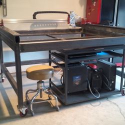 CNC plasma and powdercoating equipment