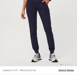 Figs Navy Blue Joggers
