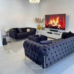 Brand New Tufted Sofa Loveseat- Finance Available $39 Down 