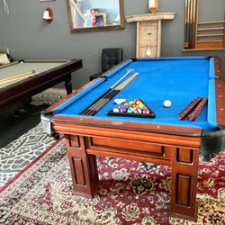 8ft Slate Pool Table (install Included)