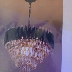 Gold Chandelier 