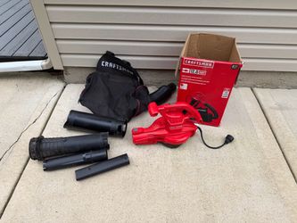 Craftsman 12-Amp Leaf Blower Vacuum Mulcher