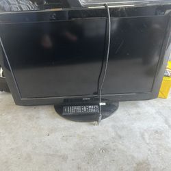 Hitachi Tv With Built In DVD Player 