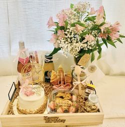 Breakfast surprise birthday