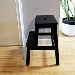 IKEA BEKVÄM Step Stool - Black - 20" (Fully Assembled)