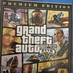 Grand theft auto five for PS4
