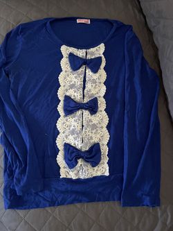 Blue Girls Shirt