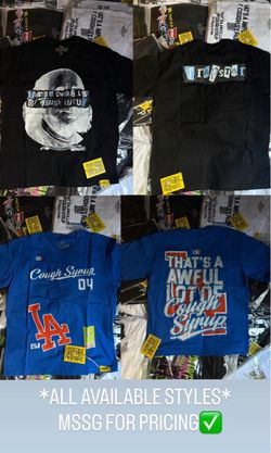 Awful lot of cough syrup shirts All Sizes and styles