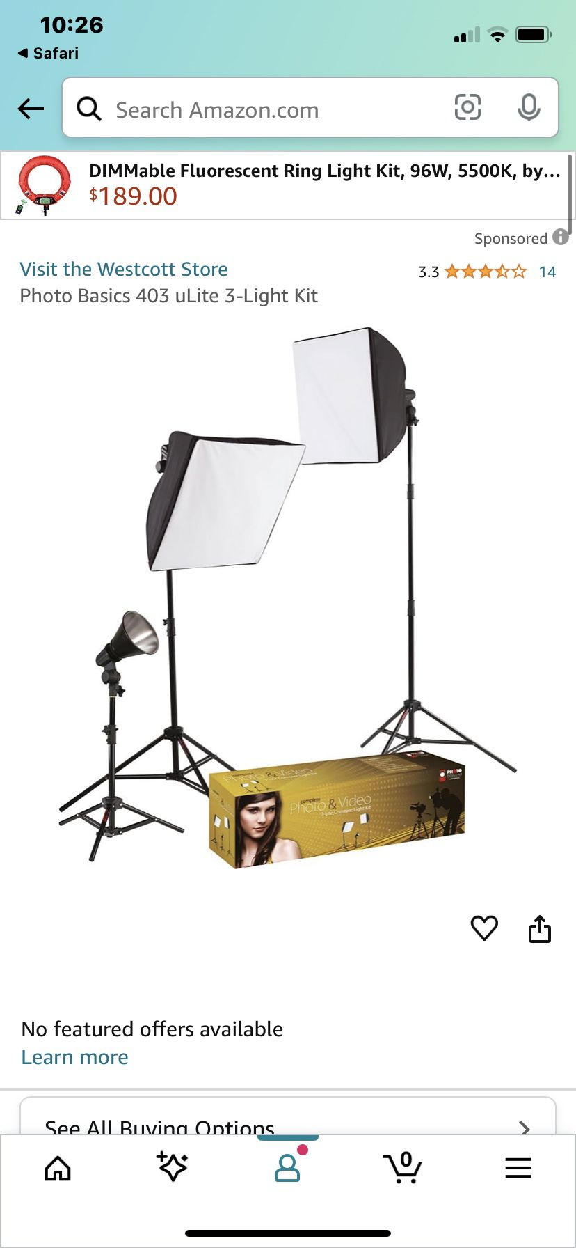 Photo And Video Light kit