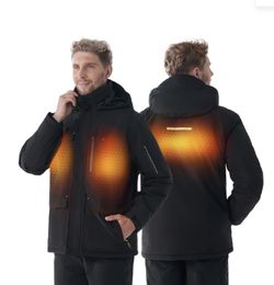 INOKRAFT SWAP-ON Heated Jacket for Men - Large, Black