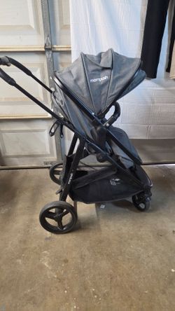 Mom push Stroller