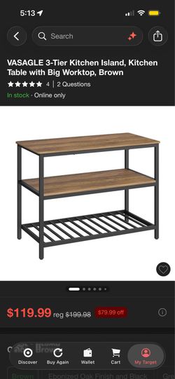 Kitchen Island Storage