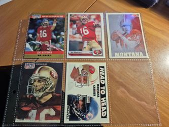 How Montana football cards