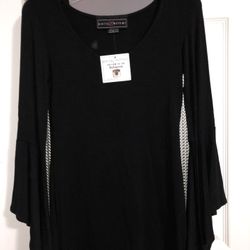 POLYESTER LIL BLACK DRESS