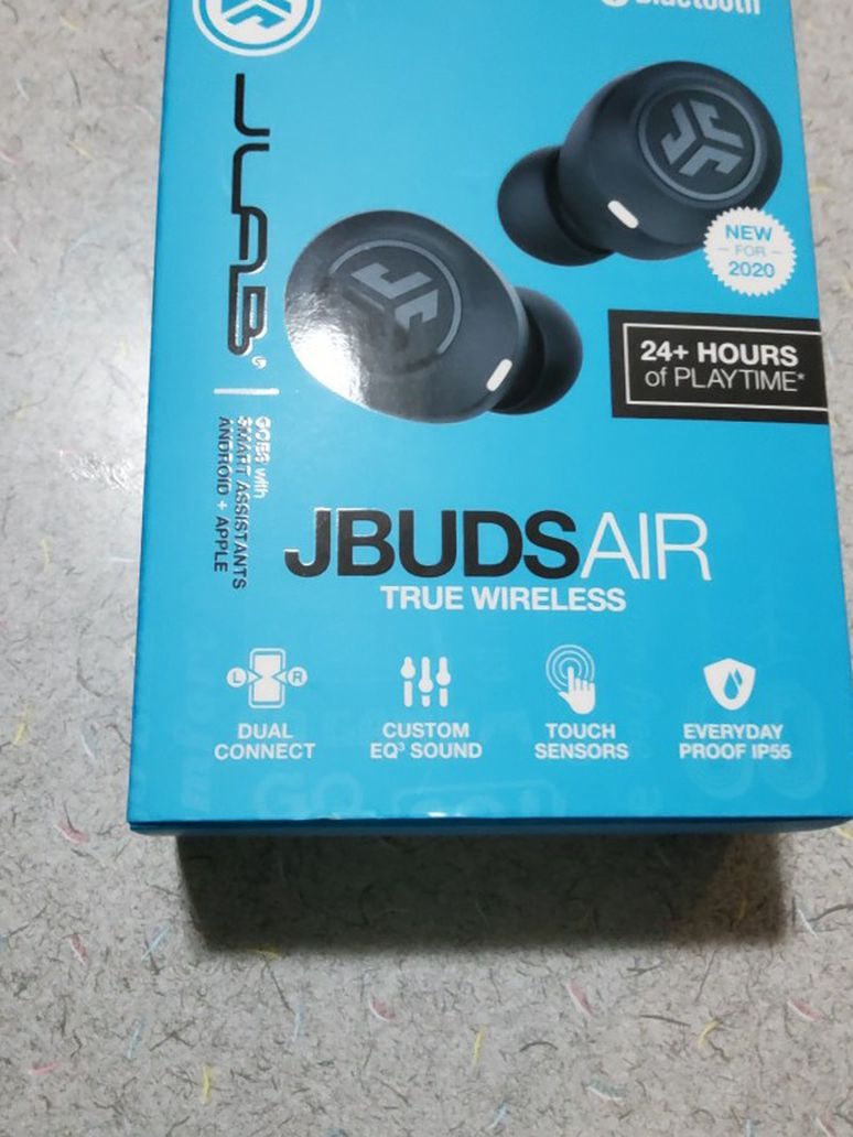 New Unopened JLAB JBUDS AIR TRUE WIRELESS EARBUDS