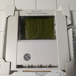 Texas Instruments TI view screen with Calculator