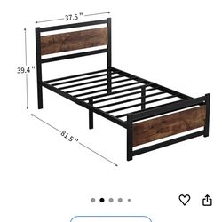 Xl twin Bed Frame