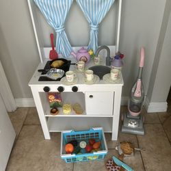 Wooden Kitchen$48 As Is
