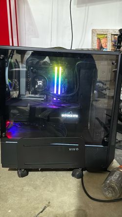 Sim racing computer and cockpit