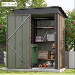 5x3 FT Outdoor Storaget Shed, Tool Shed