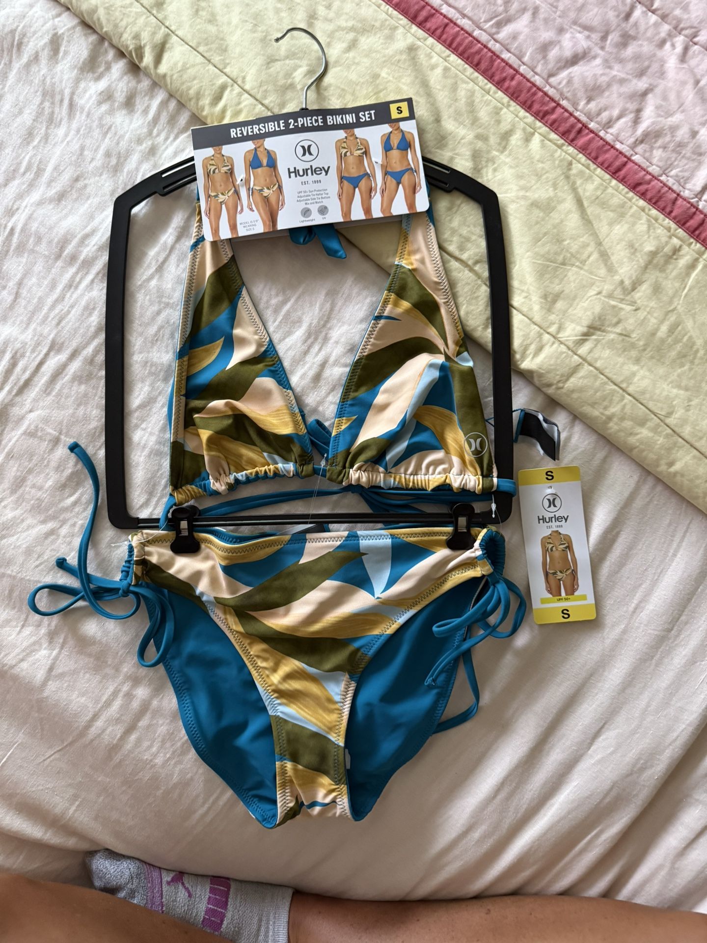 Hurley Reversible 2-Piece Bikini Set