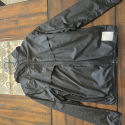 Hollister wind breaker black size XL